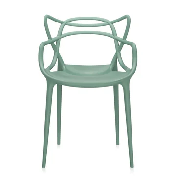 Kartell - Masters Stuhl, salbeigrün
