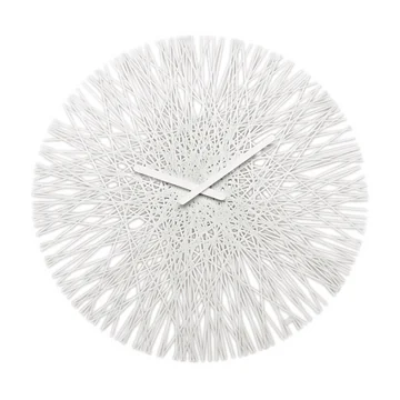 Silk Wanduhr von Koziol in Weiss