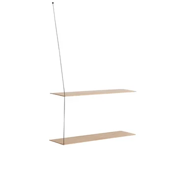 Stedge Wandregal von Woud in Eiche geseift