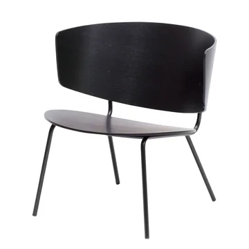 Herman Lounge Chair von Ferm Living in Schwarz