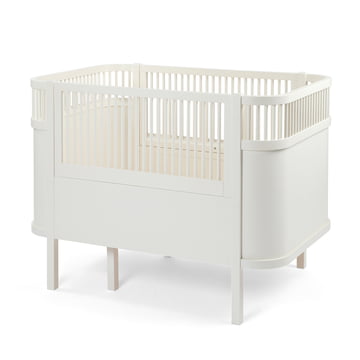 Das Sebra Bett Baby & Junior in Weiss