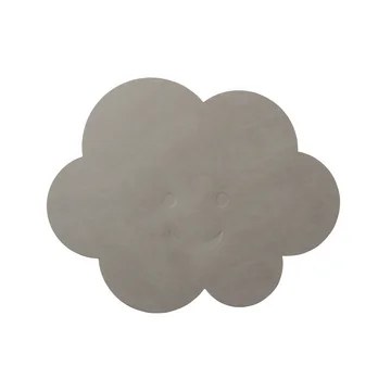 Cloud Table Mat 38 x 31 cm von Lind DNA in Nupo Hellgrau (1,6 mm)