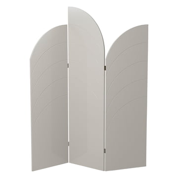 ferm Living - Unfold Paravent, grau