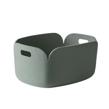 Restore Aufbewahrungskorb von Muuto in Dusty Green