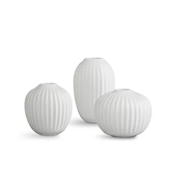 Kähler Design - Hammershøi Vase Miniatur, weiss (3er-Set)