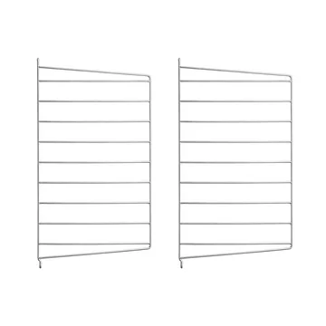 Wandleiter für String Regal 50 x 30 cm (2er-Set) von String in verzinkt