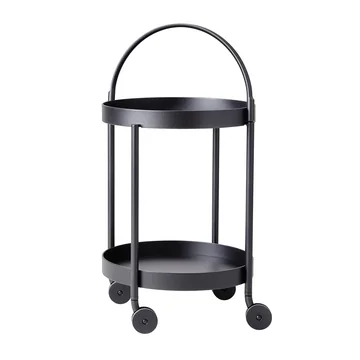 Roll Trolley, lava grey von Cane-line in lava grey