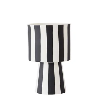 Toppu Übertopf Ø 10 x H 15 cm von OYOY in schwarz / weiss