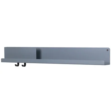 Folded Shelves 96 x 13 cm von Muuto in blau-grau