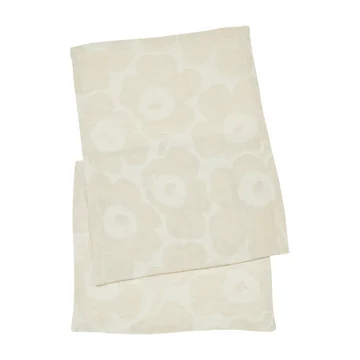 Unikko Tischläufer, beige / weiss von Marimekko 
