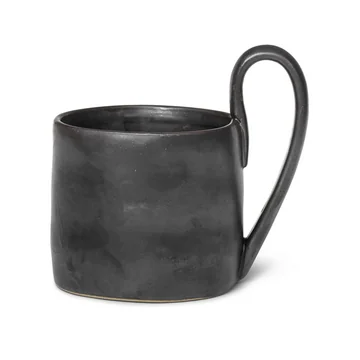 Flow Becher von Ferm Living in schwarz