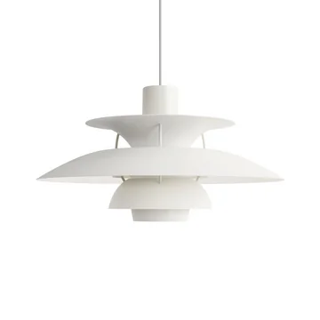 PH 5 Pendelleuchte, monochrome white von Louis Poulsen.