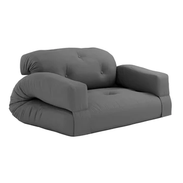 Das Hippo OUT Sofa, dunkelgrau (403) von Karup