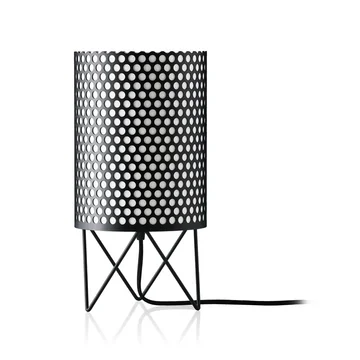 Pedrera ABC Tischleuchte von Gubi in matt Schwarz