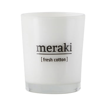 Die Duftkerze Fresh Cotton von Meraki, Ø 5,5 cm