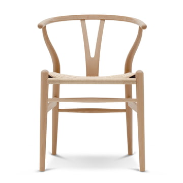CH24 Wishbone Chair von Carl Hansen in Buche geölt / Naturgeflecht
