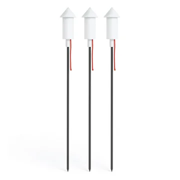 Die Prêt a Racket Solarleuchte von Fatboy, weiss (3er-Set)