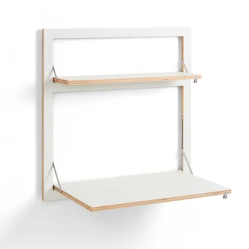 Fläpps Sekretär/in 80 x 80 cm von Ambivalenz in weiss