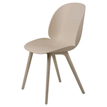 Beetle Dining Stuhl Outdoor von Gubi in beige