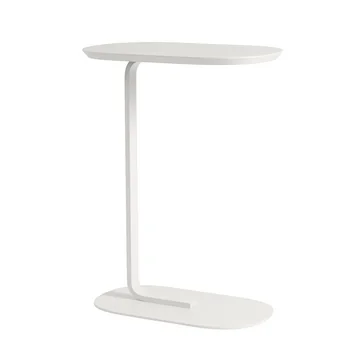 Relate Side Table H 73,5 cm von Muuto in off-white
