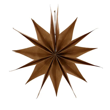 Capella Papier Weihnachtsstern von House Doctor in der Farbe natur