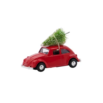 Xmas Cars Deko-Auto von House Doctor in der Farbe rot