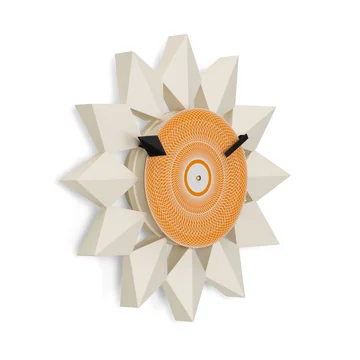 Diamond Markers Wanduhr von Vitra in weiss