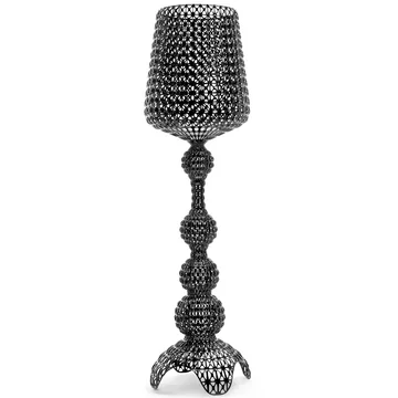 Kabuki LED Stehleuchte von Kartell in Schwarz