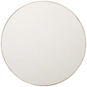 Retell Pinnwand Ø 80 cm, weiss / messing von Gejst