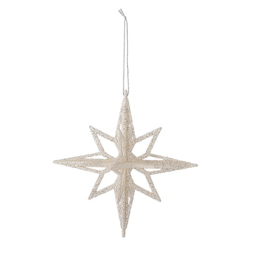 Bloomingville - Chue Ornament, silber