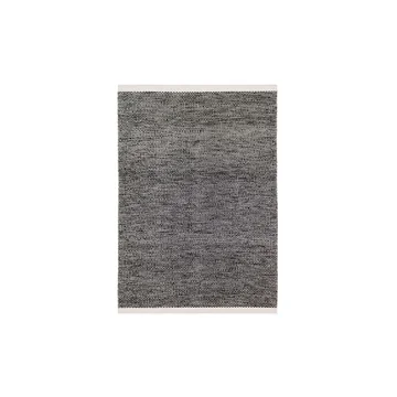 Nuuck - Glostrup Teppich, 140x200 cm, schwarz/weiss