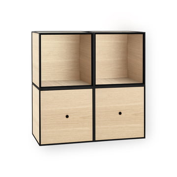 Frame Wandschrank 35 (inkl. 2 Türen), Eiche von Audo Copenhagen