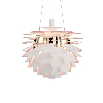 Louis Poulsen - PH Artichoke Ø 60 cm, matt weiss / pale rose (150 Jahre Jubiläumsedition)