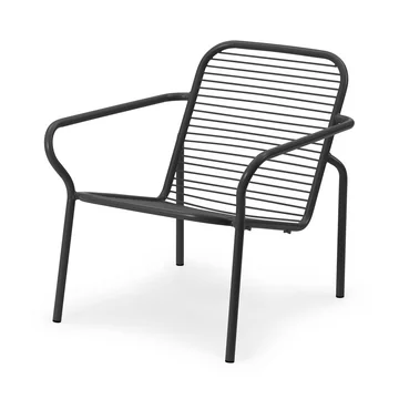 Normann Copenhagen - Vig Lounge Chair, schwarz