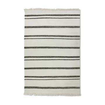 HKliving - Striped Kelim Wollteppich, 200 x 300 cm, cream
