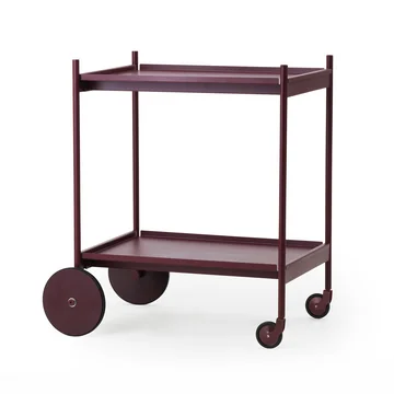 Normann Copenhagen - Rul Trolley, burgund