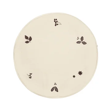 Ferm Living - Oak Weihnachtsbaumdecke, Ø 120 cm, natur