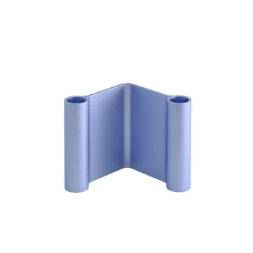Muuto - Pair Kerzenhalter, H 11 cm, hellblau