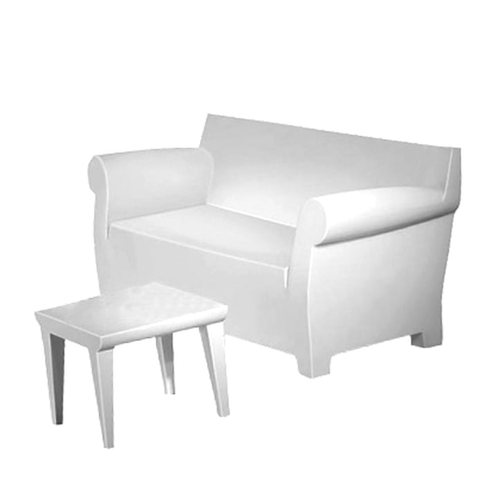 Bubble Club Tisch und Sofa von Kartell