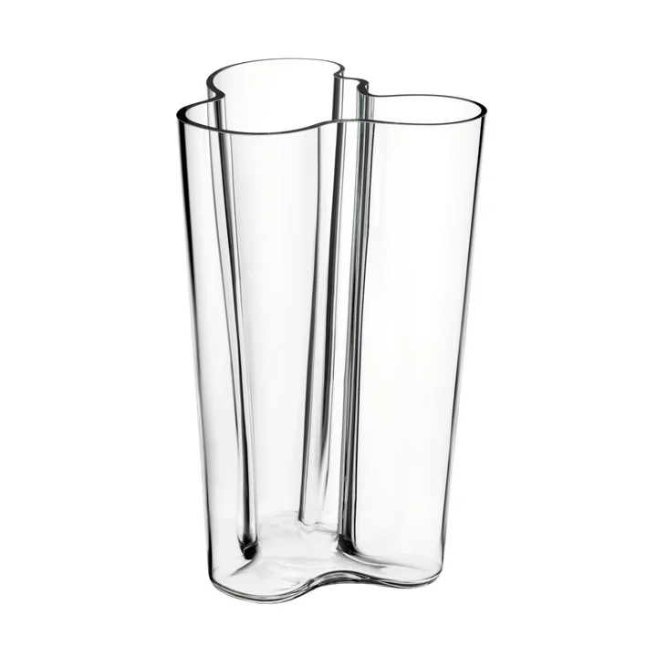 Aalto Vase Finlandia 251 mm von Iittala in klar