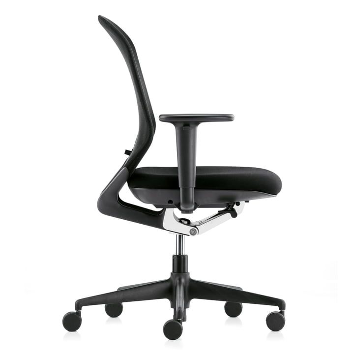 Vitra - MedaPal with height adjustable armrests, black
