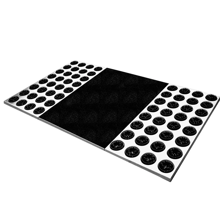 Radius Design - Feet-Back II Fussmatte, schwarz