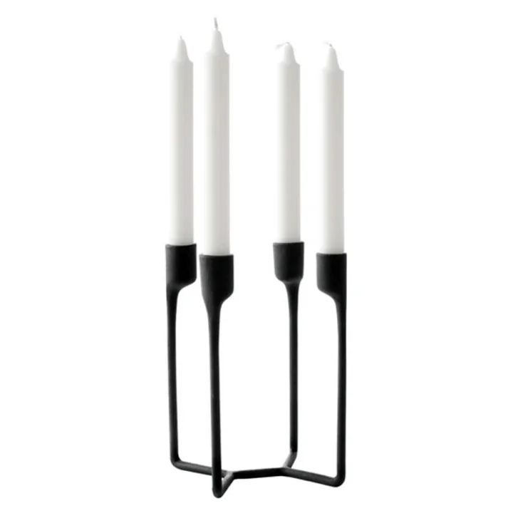Normann Copenhagen - Heima Kerzenständer mit Kerzen