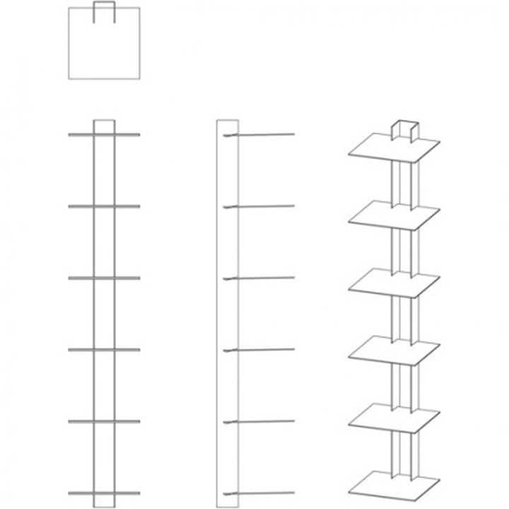 Anleitung zum Aufbauen des Bücherturms