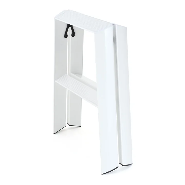 Metaphys - Lucano 2 Step Hockerleiter weiss, geschlossen