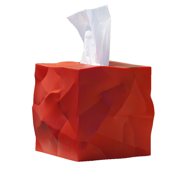 Wipy-Cube Tuchbox von Essey in rot