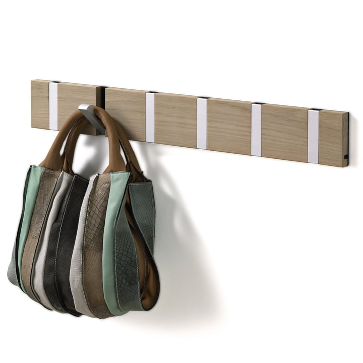 Die Loca - Knax 6 Garderobenleiste in Eiche