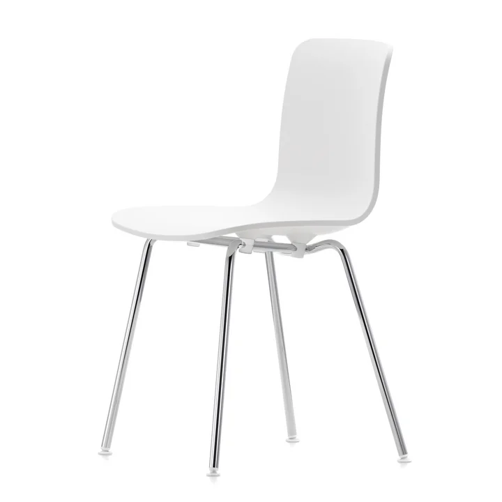 Hal Tube Stuhl von Vitra in Weiss/Chrom