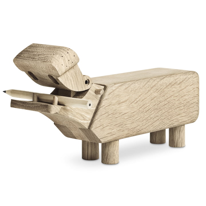 Holz-Flusspferd von Kay Bojesen