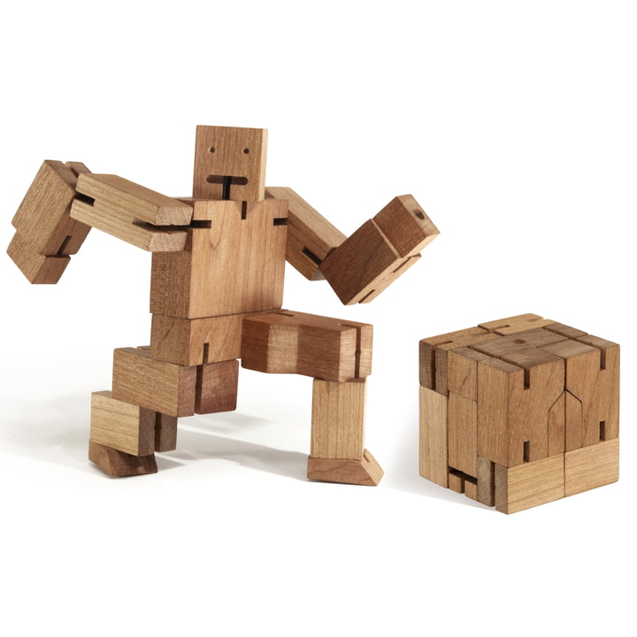 Der Cubebot von Areaware formt einen perfekten Würfel